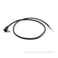 90degree angle DC male 5521/5525 to JST cable